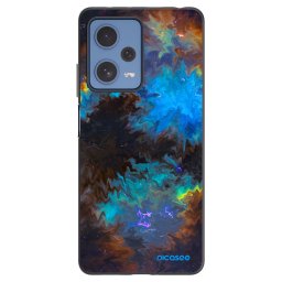 Fekete szilikon tok az alábbi mobiltelefonokra Xiaomi Redmi Note 12 Pro 5G - Space