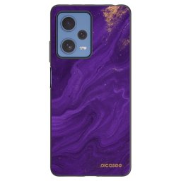 Fekete szilikon tok az alábbi mobiltelefonokra Xiaomi Redmi Note 12 Pro 5G - Purple