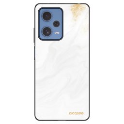 Fekete szilikon tok az alábbi mobiltelefonokra Xiaomi Redmi Note 12 Pro 5G - White