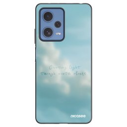 Fekete szilikon tok az alábbi mobiltelefonokra Xiaomi Redmi Note 12 Pro 5G - CHASiNG LIGHT