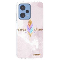 Átlátszó szilikon tok az alábbi mobiltelefonokra Xiaomi Redmi Note 12 Pro 5G - Carpe Diem