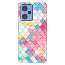 Átlátszó szilikon tok az alábbi mobiltelefonokra Xiaomi Redmi Note 12 Pro 5G - Colorful roof