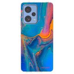 Átlátszó szilikon tok az alábbi mobiltelefonokra Xiaomi Redmi Note 12 Pro 5G - Rainbow