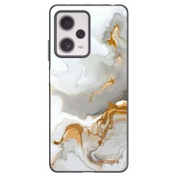 Fekete szilikon tok az alábbi mobiltelefonokra Xiaomi Redmi Note 12 Pro+ 5G - Her