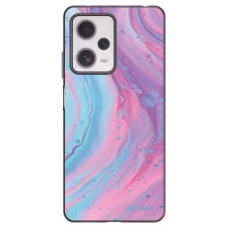 Fekete szilikon tok az alábbi mobiltelefonokra Xiaomi Redmi Note 12 Pro+ 5G - Pink liquid