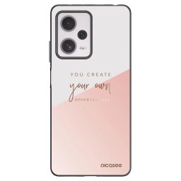Fekete szilikon tok az alábbi mobiltelefonokra Xiaomi Redmi Note 12 Pro+ 5G - You create your own opportunities