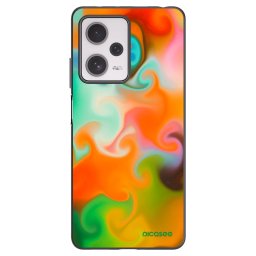 Fekete szilikon tok az alábbi mobiltelefonokra Xiaomi Redmi Note 12 Pro+ 5G - Juice