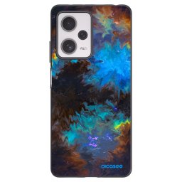 Fekete szilikon tok az alábbi mobiltelefonokra Xiaomi Redmi Note 12 Pro+ 5G - Space