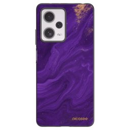 Fekete szilikon tok az alábbi mobiltelefonokra Xiaomi Redmi Note 12 Pro+ 5G - Purple