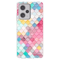 Átlátszó szilikon tok az alábbi mobiltelefonokra Xiaomi Redmi Note 12 Pro+ 5G - Colorful roof