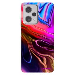 Átlátszó szilikon tok az alábbi mobiltelefonokra Xiaomi Redmi Note 12 Pro+ 5G - Electric
