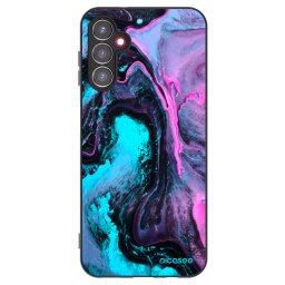 Fekete szilikon tok az alábbi mobiltelefonokra Samsung Galaxy A14 4G A145R - Lean 2