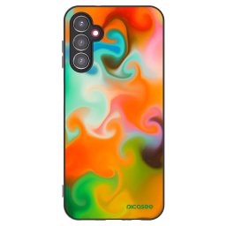 Fekete szilikon tok az alábbi mobiltelefonokra Samsung Galaxy A14 4G A145R - Juice