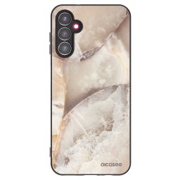 Fekete szilikon tok az alábbi mobiltelefonokra Samsung Galaxy A14 4G A145R - Cream marble