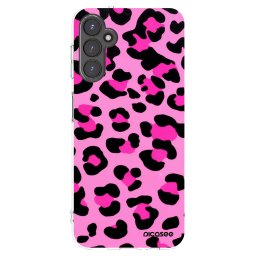 Átlátszó szilikon tok az alábbi mobiltelefonokra Samsung Galaxy A14 4G A145R - Pink Tiger