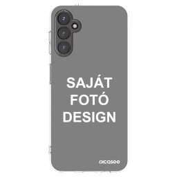 Átlátszó szilikon tok az alábbi mobiltelefonokra Samsung Galaxy A14 4G A145R - Saját fotó/motívum