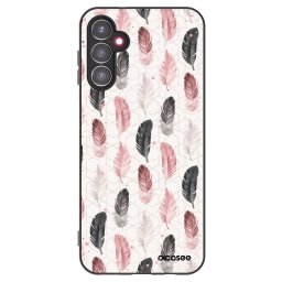 Fekete szilikon tok az alábbi mobiltelefonokra Samsung Galaxy A14 5G A146P - Feather 2