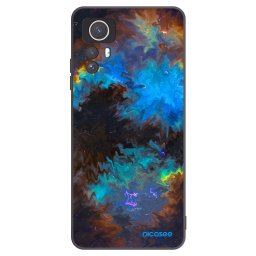 Fekete szilikon tok az alábbi mobiltelefonokra Xiaomi Redmi Note 12S - Space