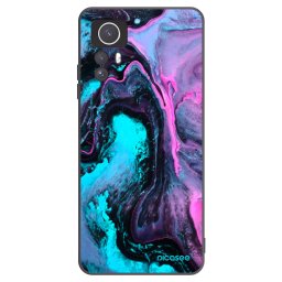 Fekete szilikon tok az alábbi mobiltelefonokra Xiaomi Redmi Note 12S - Lean 2