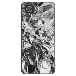 Fekete szilikon tok az alábbi mobiltelefonokra Xiaomi Redmi Note 12S - Chrome