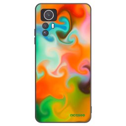 Fekete szilikon tok az alábbi mobiltelefonokra Xiaomi Redmi Note 12S - Juice