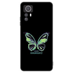 Fekete szilikon tok az alábbi mobiltelefonokra Xiaomi Redmi Note 12S - Diamanty Blue