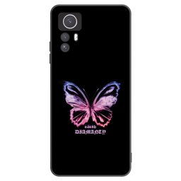 Fekete szilikon tok az alábbi mobiltelefonokra Xiaomi Redmi Note 12S - Diamanty Purple