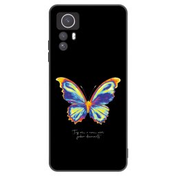 Fekete szilikon tok az alábbi mobiltelefonokra Xiaomi Redmi Note 12S - Diamanty Black