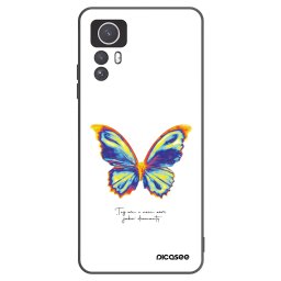 Fekete szilikon tok az alábbi mobiltelefonokra Xiaomi Redmi Note 12S - Diamanty White