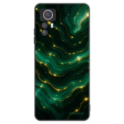 Fekete szilikon tok az alábbi mobiltelefonokra Xiaomi Redmi Note 12S - Emerald