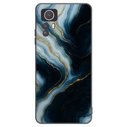 Fekete szilikon tok az alábbi mobiltelefonokra Xiaomi Redmi Note 12S - Luna