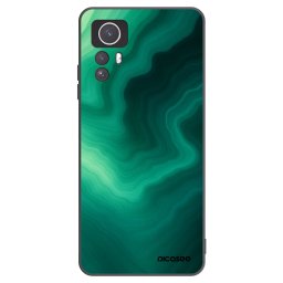 Fekete szilikon tok az alábbi mobiltelefonokra Xiaomi Redmi Note 12S - Malachite