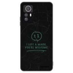 Fekete szilikon tok az alábbi mobiltelefonokra Xiaomi Redmi Note 12S - LEFT A MARK