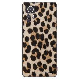 Fekete szilikon tok az alábbi mobiltelefonokra Xiaomi Redmi Note 12S - Brown Tiger