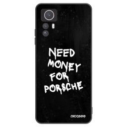 Fekete szilikon tok az alábbi mobiltelefonokra Xiaomi Redmi Note 12S - Black Dollar