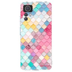 Átlátszó szilikon tok az alábbi mobiltelefonokra Xiaomi Redmi Note 12S - Colorful roof