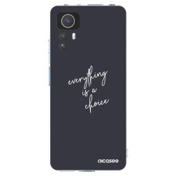 Átlátszó szilikon tok az alábbi mobiltelefonokra Xiaomi Redmi Note 12S - Everything is a choice