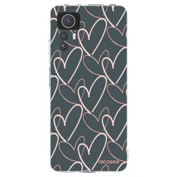 Átlátszó szilikon tok az alábbi mobiltelefonokra Xiaomi Redmi Note 12S - Lots of love