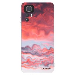 Átlátszó szilikon tok az alábbi mobiltelefonokra Xiaomi Redmi Note 12S - Sunset