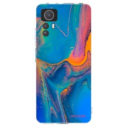 Átlátszó szilikon tok az alábbi mobiltelefonokra Xiaomi Redmi Note 12S - Rainbow