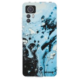 Átlátszó szilikon tok az alábbi mobiltelefonokra Xiaomi Redmi Note 12S - Organic blue