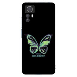 Átlátszó szilikon tok az alábbi mobiltelefonokra Xiaomi Redmi Note 12S - Diamanty Blue