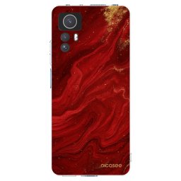 Átlátszó szilikon tok az alábbi mobiltelefonokra Xiaomi Redmi Note 12S - Red