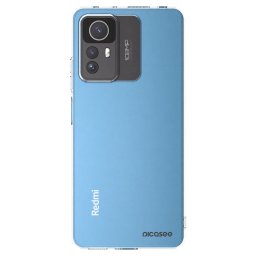 Átlátszó szilikon tok az alábbi mobiltelefonokra Xiaomi Redmi Note 12S - Clear