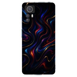 Átlátszó szilikon tok az alábbi mobiltelefonokra Xiaomi Redmi Note 12S - Noir