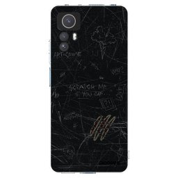 Átlátszó szilikon tok az alábbi mobiltelefonokra Xiaomi Redmi Note 12S - SCRATCH
