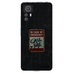 Átlátszó szilikon tok az alábbi mobiltelefonokra Xiaomi Redmi Note 12S - EMERGENCY