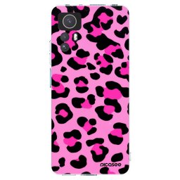 Átlátszó szilikon tok az alábbi mobiltelefonokra Xiaomi Redmi Note 12S - Pink Tiger
