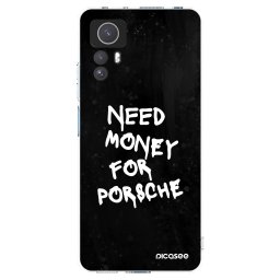 Átlátszó szilikon tok az alábbi mobiltelefonokra Xiaomi Redmi Note 12S - Black Dollar