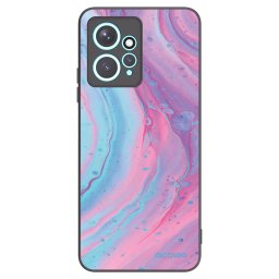 Fekete szilikon tok az alábbi mobiltelefonokra Xiaomi Redmi Note 12 4G - Pink liquid